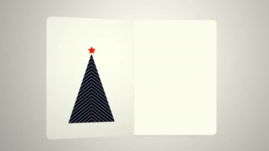 Çok az Noel ağacı ile en az Noel kartı