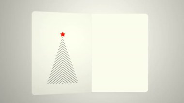 Çok az Noel ağacı ile en az Noel kartı
