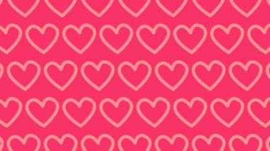 Kalp desen oluşturulur, Sevgililer günü, süre aşık temsil etmek ideal görüntüleri kavramı