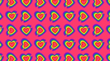 kalp kalıptır sevgi ve cinsiyet eşitliği temsil etmek için biçimlendirilmiş, ideal görüntüleri