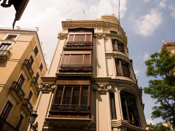 Bonitos Palacios Valencia Ciudad España — Foto de Stock