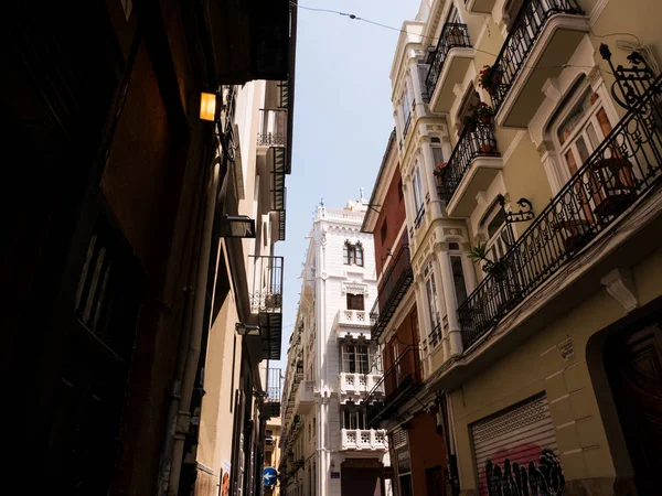 Palácios muito agradáveis na cidade de Valência, Espanha — Fotografia de Stock