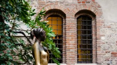 Juliet Verona, aşk ve romantizm, aşk kavramını temsil etmek ideal sembolü heykeli