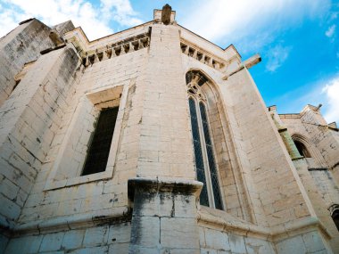 Convento do Carmo Lizbon pencereli dış duvar