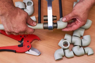 Hijyenik mühendislik kaynaklı plastik borular. Ppl Boru Kaynak Aracı