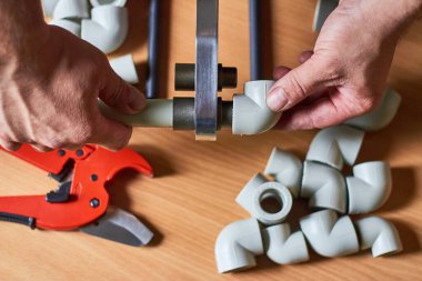 Hijyenik mühendislik kaynaklı plastik borular. Ppl Boru Kaynak Aracı