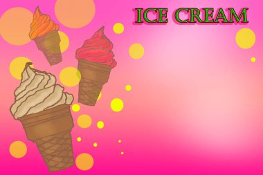 bir yaz öğleden sonra dondurma