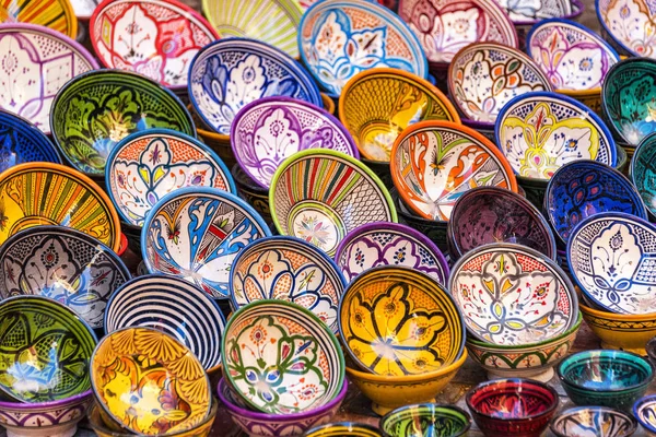Essaouira Marocco Novembre 2018 Ceramiche Marocchine Essaouira Ceramiche Colorate Ceramiche — Foto Stock