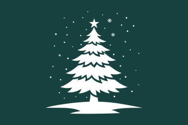 yeşil renkli Noel ağacına.