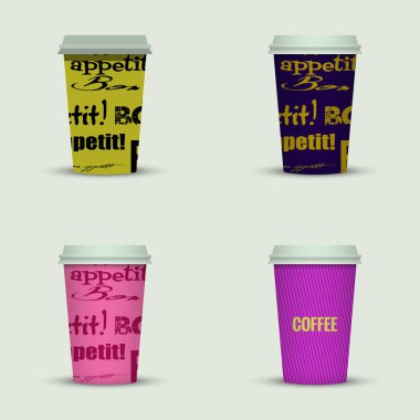 farklı kahve fincanı seti 