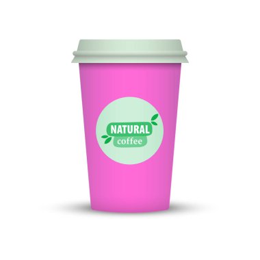 Yaratıcı tasarım için kahve fincanı götürün.