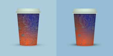 Yaratıcı kahve kupaları tasarım götürün.