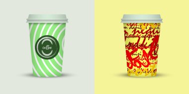 Yaratıcı kahve kupaları tasarım götürün.