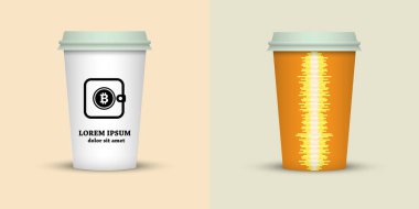 Yaratıcı kahve kupaları tasarım götürün.