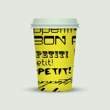 açık renkli yaratıcı kahve Kupası