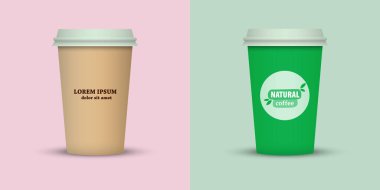 Yaratıcı kahve kupaları tasarım götürün.