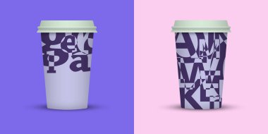 Yaratıcı kahve kupaları tasarım götürün.