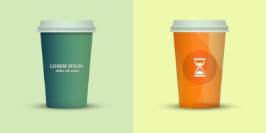 Yaratıcı kahve kupaları tasarım götürün.