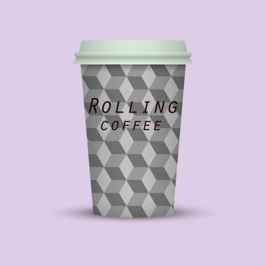 Yaratıcı kahve Kupası tasarım götürün.