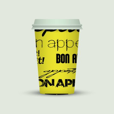 açık renkli yaratıcı cappuccino kahve Kupası