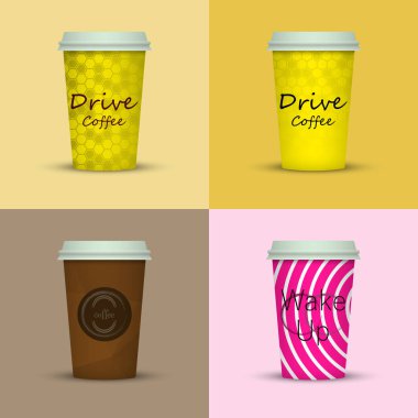 farklı kahve fincanı seti 