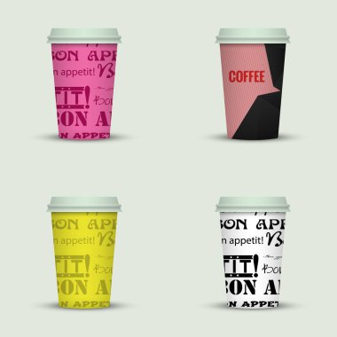 farklı kahve fincanı seti 