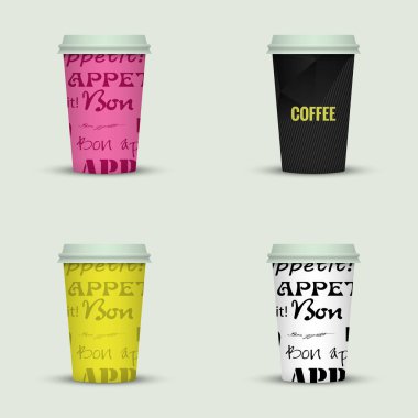 farklı kahve fincanı seti 