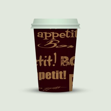 kahve fincanı vektör simgesi