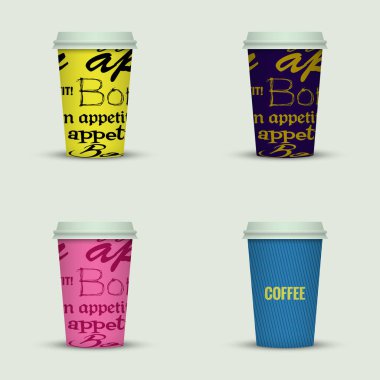 farklı kahve fincanı seti 