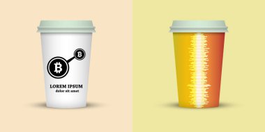 Yaratıcı kahve kupaları tasarım götürün.