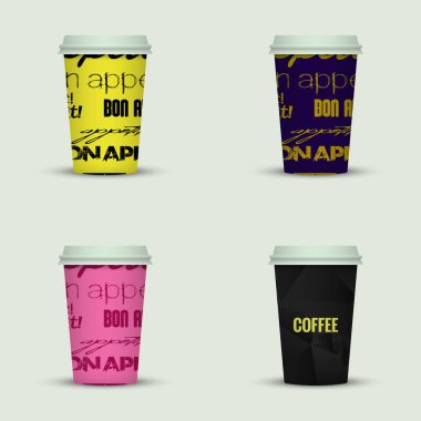 farklı kahve fincanı seti 