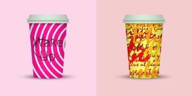 Yaratıcı kahve kupaları tasarım götürün.