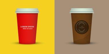 Yaratıcı kahve kupaları tasarım götürün.