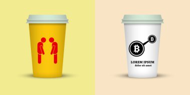 Yaratıcı kahve kupaları tasarım götürün.