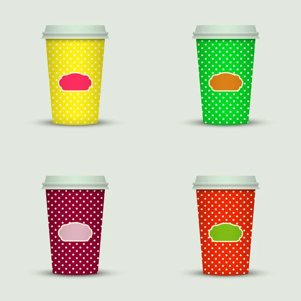 yaratıcı cappuccino kahve fincan seti