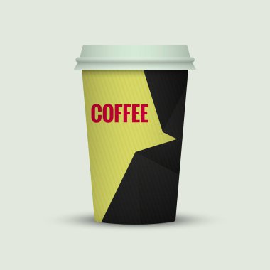 açık renkli yaratıcı kahve Kupası