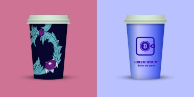 Yaratıcı kahve kupaları tasarım götürün.