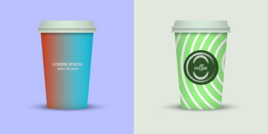 Yaratıcı kahve kupaları tasarım götürün.