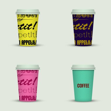 farklı kahve fincanı seti 