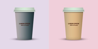 Yaratıcı kahve kupaları tasarım götürün.