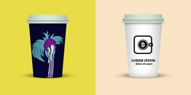 Yaratıcı kahve kupaları tasarım götürün.