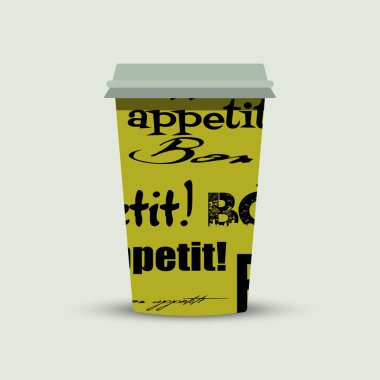 açık renkli yaratıcı cappuccino kahve Kupası