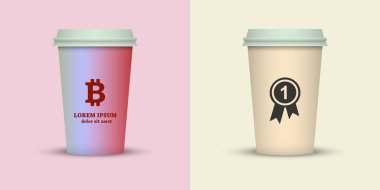 Yaratıcı kahve kupaları tasarım götürün.