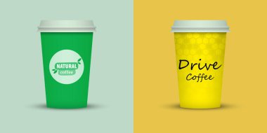 Yaratıcı kahve kupaları tasarım götürün.