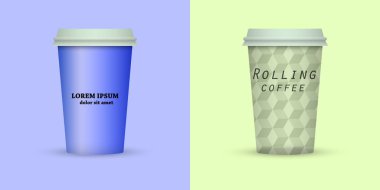 Yaratıcı kahve kupaları tasarım götürün.