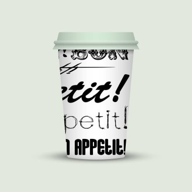 açık renkli yaratıcı kahve Kupası