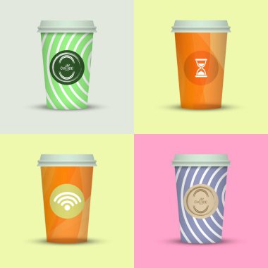 farklı kahve fincanı seti 