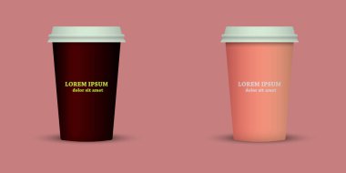 Yaratıcı kahve kupaları tasarım götürün.