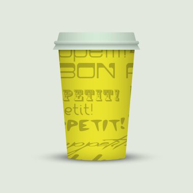 açık renkli yaratıcı cappuccino kahve Kupası