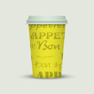 açık renkli yaratıcı cappuccino kahve Kupası